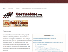 Tablet Screenshot of corticoides.org